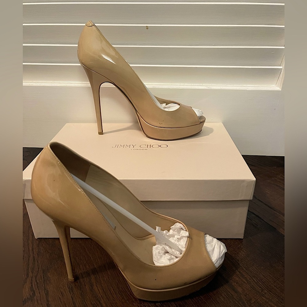 Jimmy Choo Patent Leather Pumps